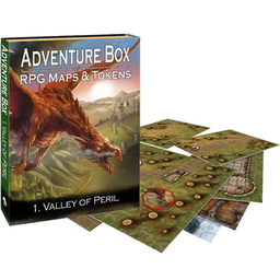 [021LBM] Battle Mats: RPG Box of Adventure - Valley of Peril
