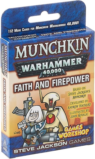 [SJG4482] Munchkin: Warhammer 40K - Faith and Firepower