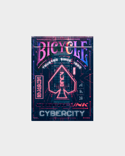 [10026668] Playing Cards: Bicycle - CyberPunk: CyberCity