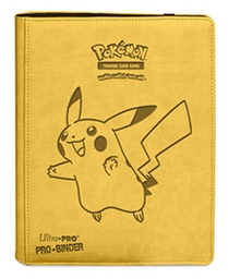 [E-84570] Pokemon Album: Ultra PRO - Premium 9-Pocket PRO-Binder - Pikachu