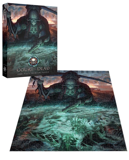 [PZ121-527] Jigsaw Puzzle: The OP - Court of the Dead - Darkshepherd's Reflection (1000 Pieces)