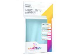[GG1013] Sleeves: Gamegenic - Inner (64 x 89mm) (x100)