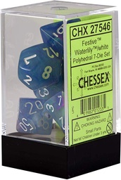 Dice: Chessex - Festive - Poly Set (x7)