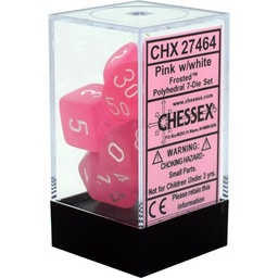 Dice: Chessex - Frosted - Poly Set (x7)