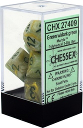 Dice: Chessex - Marble - Poly Set (x7)