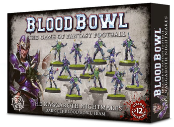 [GW200-54] Blood Bowl - The Naggaroth Nightmares - Dark Elf Blood Bowl Team