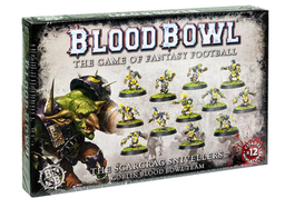 [GW200-27] Blood Bowl - The Scarcrag Snivellers - Goblin Blood Bowl Team