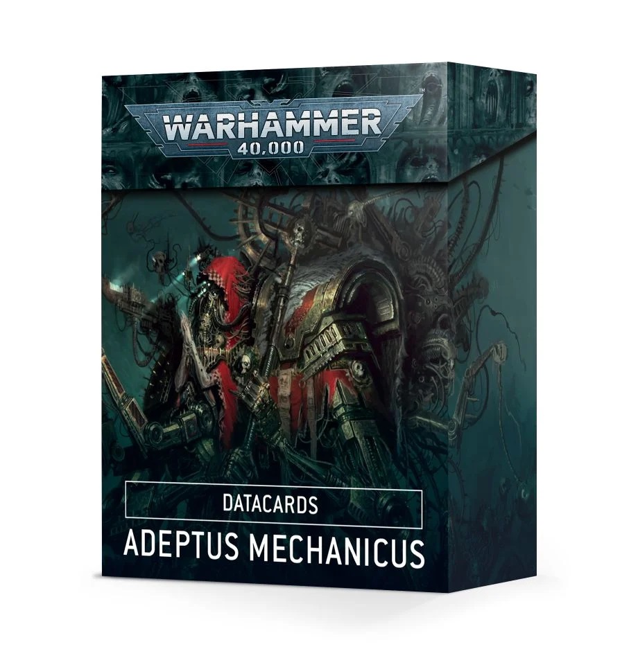 WH 40K: Adeptus Mechanicus - Data Cards