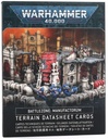 WH 40K: Battlezone: Manufactorium - Terrain Data Sheet Cards