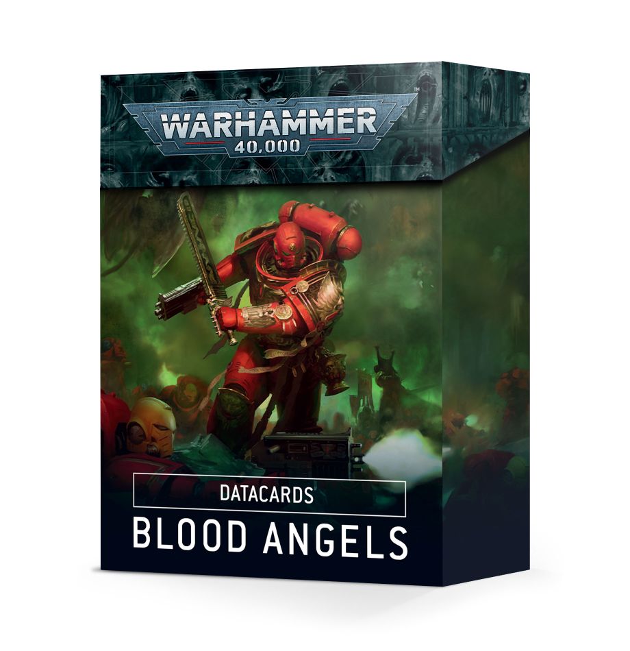WH 40K: Blood Angels - Data Cards