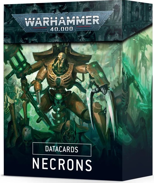 WH 40K: Necrons - Data Cards