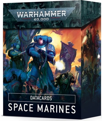 [GW48-02] WH 40K: Space Marines - Data Cards