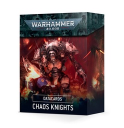 [GW43-05] WH 40K: Chaos Knights - Data Cards