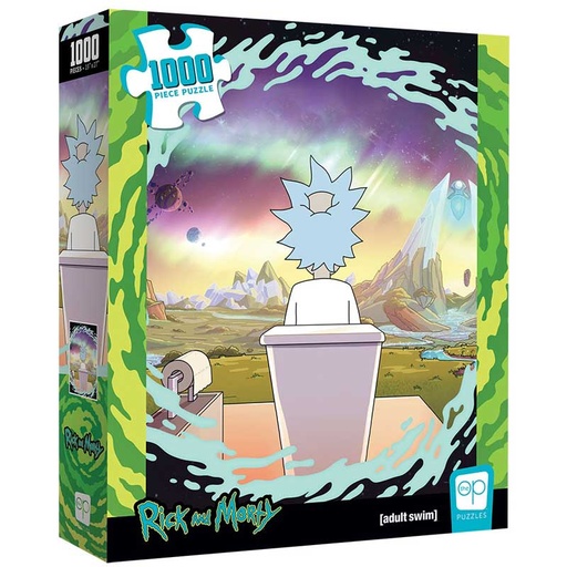 [PZ085-666] Jigsaw Puzzle: The OP - Rick and Morty - Shy Pooper (1000 Pieces)