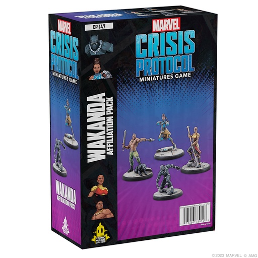 [CP147EN] MARVEL: Crisis Protocol - Wakanda Affiliation Pack