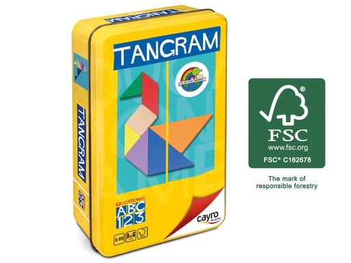 [124] Tangram: Cayro (Tin Box)