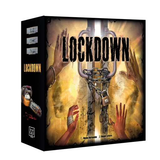 [LOC001] Lockdown Board Game: Survive the Horrific Monster Onslaught!