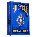 Playing Cards: Bicycle - Metalluxe Blue