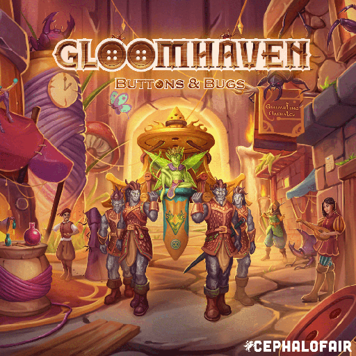 [CPH1001] Gloomhaven: Buttons & Bugs