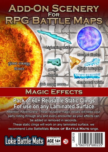 [019LBM] RPG Battle Maps: Add-on Scenery - Magic Effects