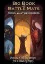 RPG Battle Mats: Big Book of Battle Mats - Rooms, Vaults, & Chambers