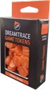 Gaming Tokens: Dream Trace - Fireball Orange