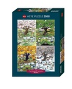 Jigsaw Puzzle: HEYE - Cartoon Classics: 4 Seasons (2000 Pieces)