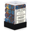 Dice: Chessex - Nebula, Luminary - 12mm D6 (x36) - Primary/Blue