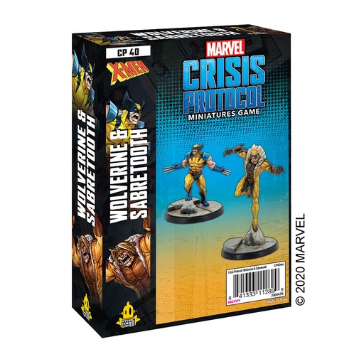 [CP40en] MARVEL: Crisis Protocol - Wolverine & Sabertooth