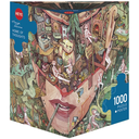 Jigsaw Puzzle: HEYE - Triangle: Tiurina - Home of Thoughts (1000 Pieces)
