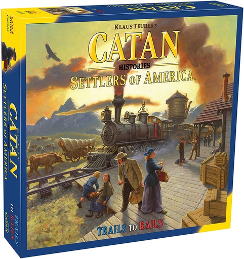 [CN3203] Catan Histories: Settlers of America - Trails to Rails