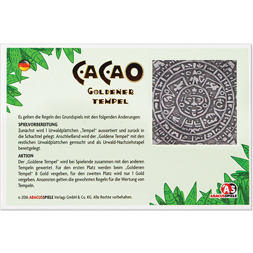 [ZE005] Cacao - Golden Temple