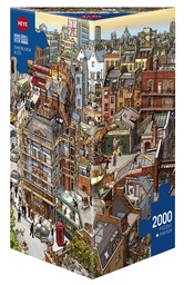 [29753] Jigsaw Puzzle: HEYE - Triangle: Gobel & Knorr, Sherlock & Co. (2000 Pieces)