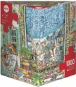 Jigsaw Puzzle: HEYE - Triangle: Korky, Artist's Mind (1000 Pieces)