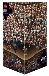 [8660] Jigsaw Puzzle: HEYE - Triangle: Loup, Orchestra (2000 Pieces)
