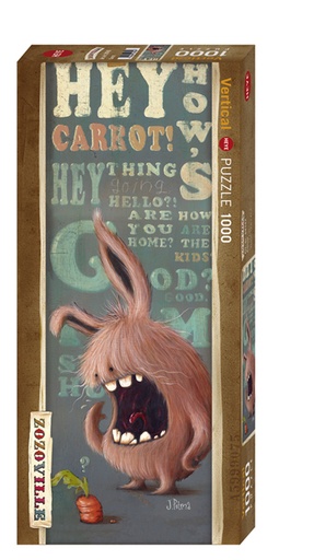 [29742] Jigsaw Puzzle: HEYE - Zozoville: Carrot (1000 Pieces)