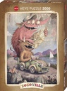 Jigsaw Puzzle: HEYE - Zozoville: Road Trippin' (2000 Pieces)